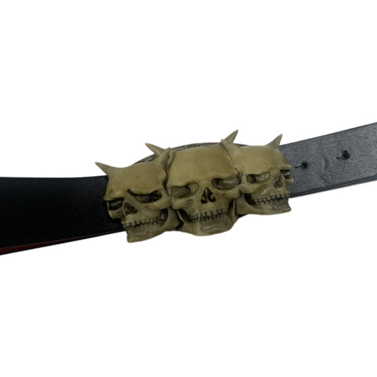 "Crypt" Leather Belt